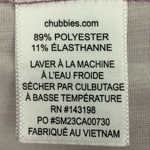 Chubbies Everywear Shorts Mens Large Pink 6” Inseam Performance Golf Pastel NWT - Picture 13 of 15